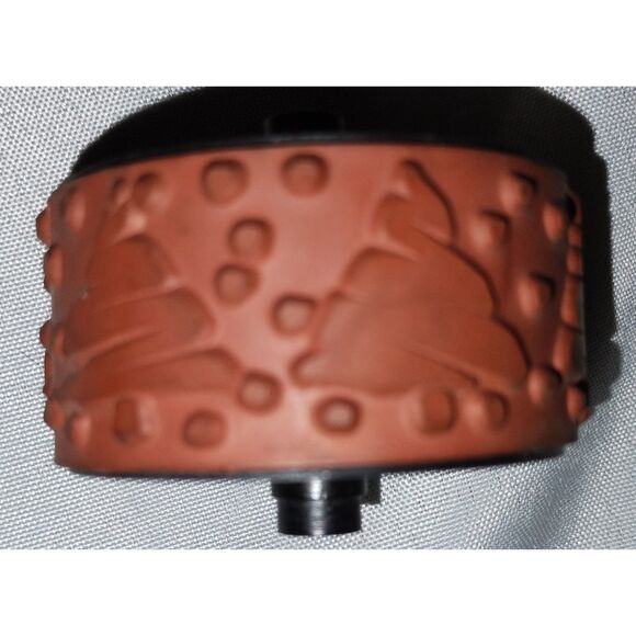 Stampin' Around Rubber Stamp Wheel 1 Inch Christmas Tree Boarder Bold - Picture 2 of 2